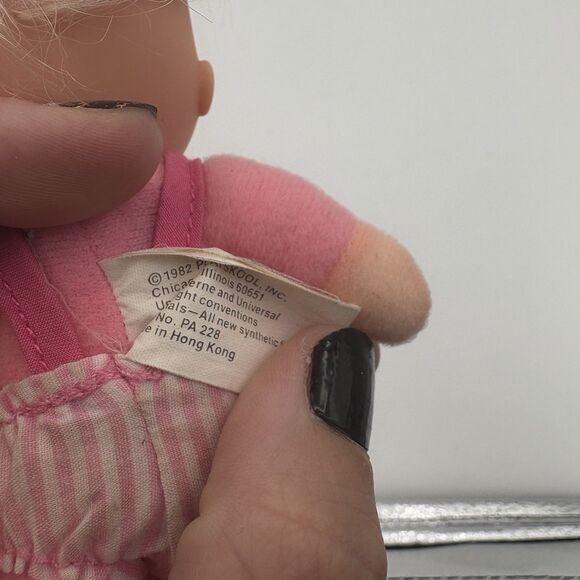 1982 Playskool Candy Land Kids Sugar Button Doll  5" Hong Kong - Picture 3 of 4